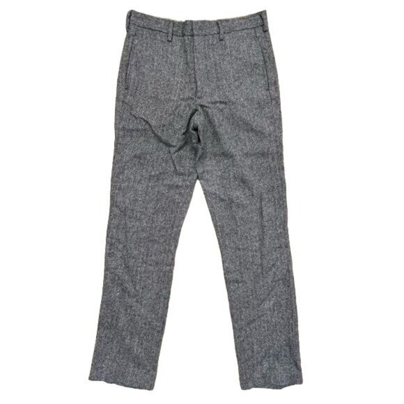 TOD'S School Pants in Grey Chevron - Picture 1 of 8